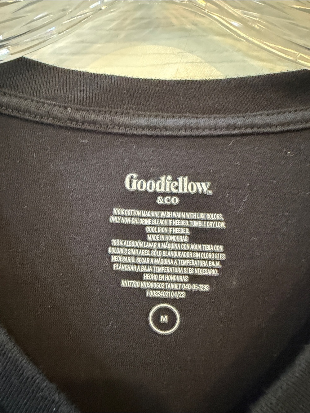 Goodfellow & Co Men’s Black V-Neck Tee - Picture 2 of 3